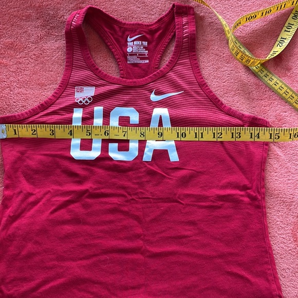 USA Olympic Team Youth Red Nike Tee Tank Top - Picture 6 of 7
